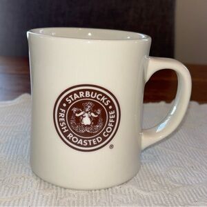 Starbucks 2008 Siren 16 oz Diner Mug Dual Logo‎